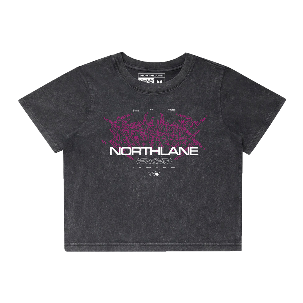 "Evian" Crop T-Shirt