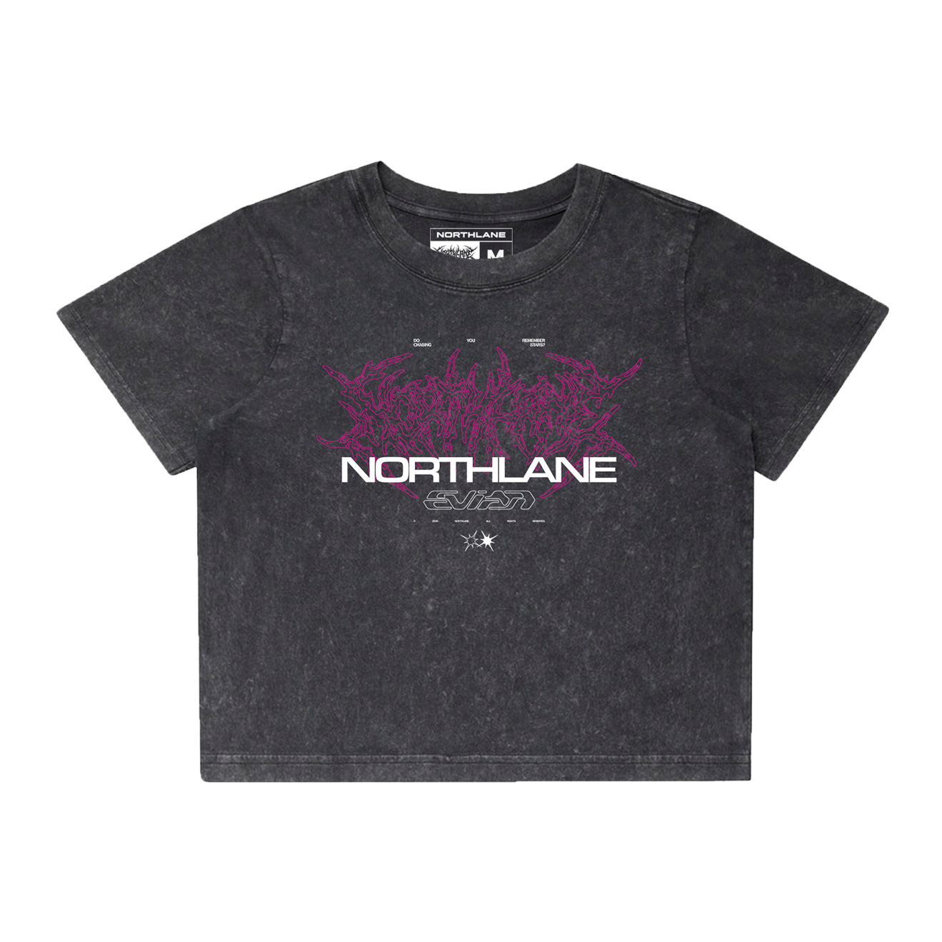 "Evian" Crop T-Shirt