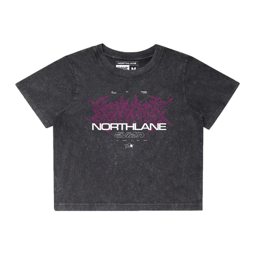 "Evian" Crop T-Shirt