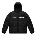 "Logo" Hooded Puffer Jacket