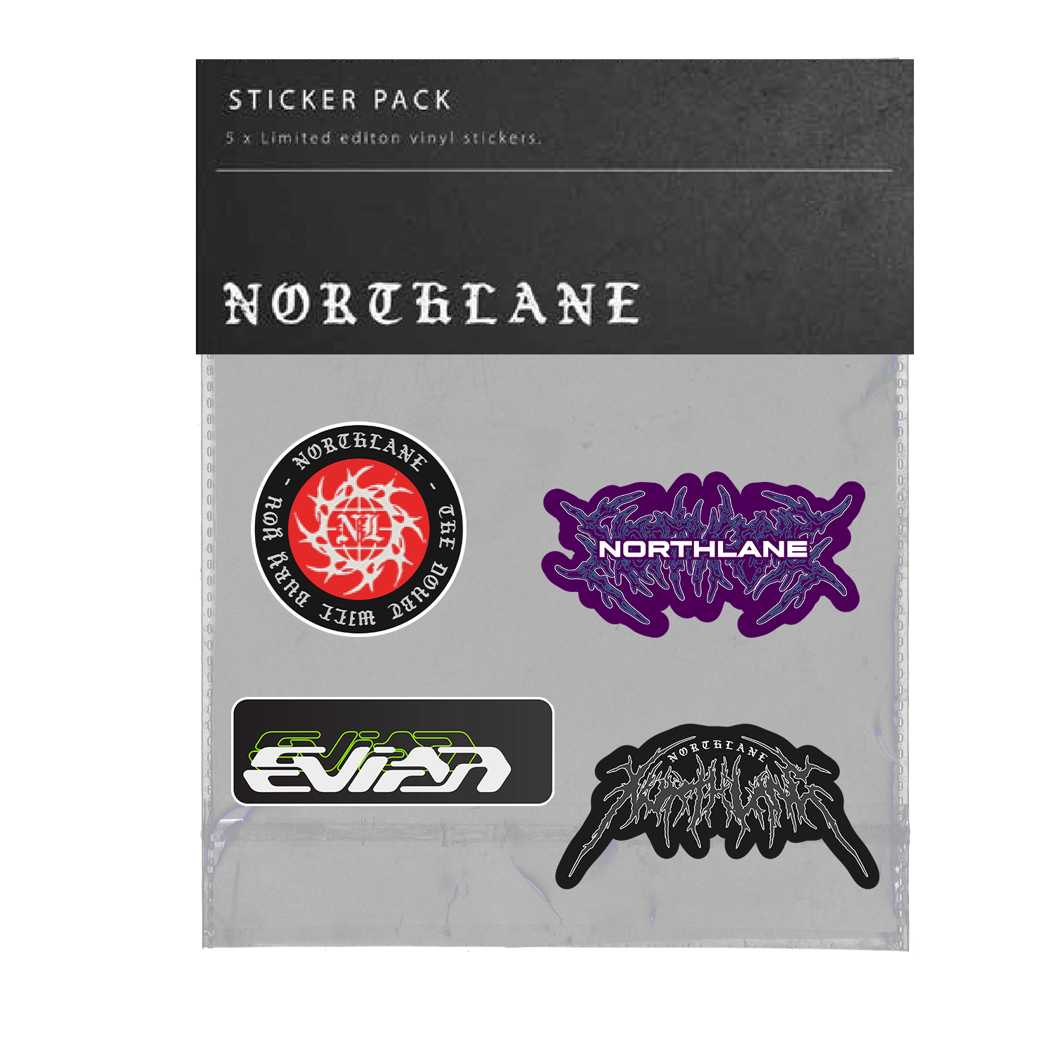 "Evian" Sticker Pack